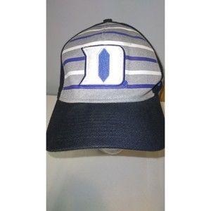 DUKE Nike Classic99  Dri-Fit Striped Logo Hat OSFM